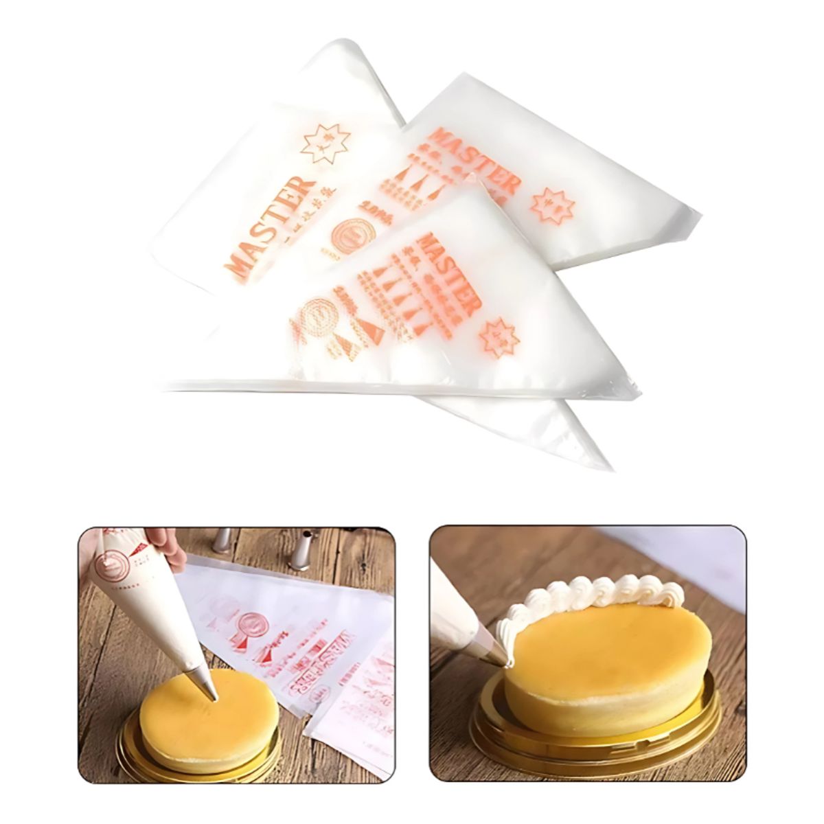 BELIDASHOP - 100 Mangas Pasteleras Desechables Repostería Pastelería