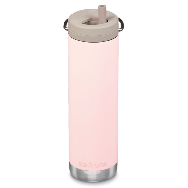 KLEAN KANTEEN - Botella Térmica TKWide 592 Ml Con Tapa Twist Naranja pastel.