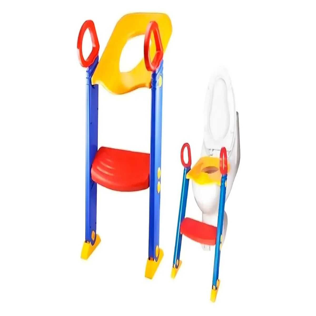 GENERICO - Adaptador De Inodoro Para Niños Escalera + Asiento