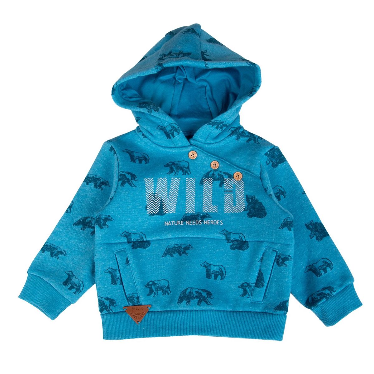 PILLIN - Polerón Bebe  Celeste Pillin ( PVB540-25CAL )