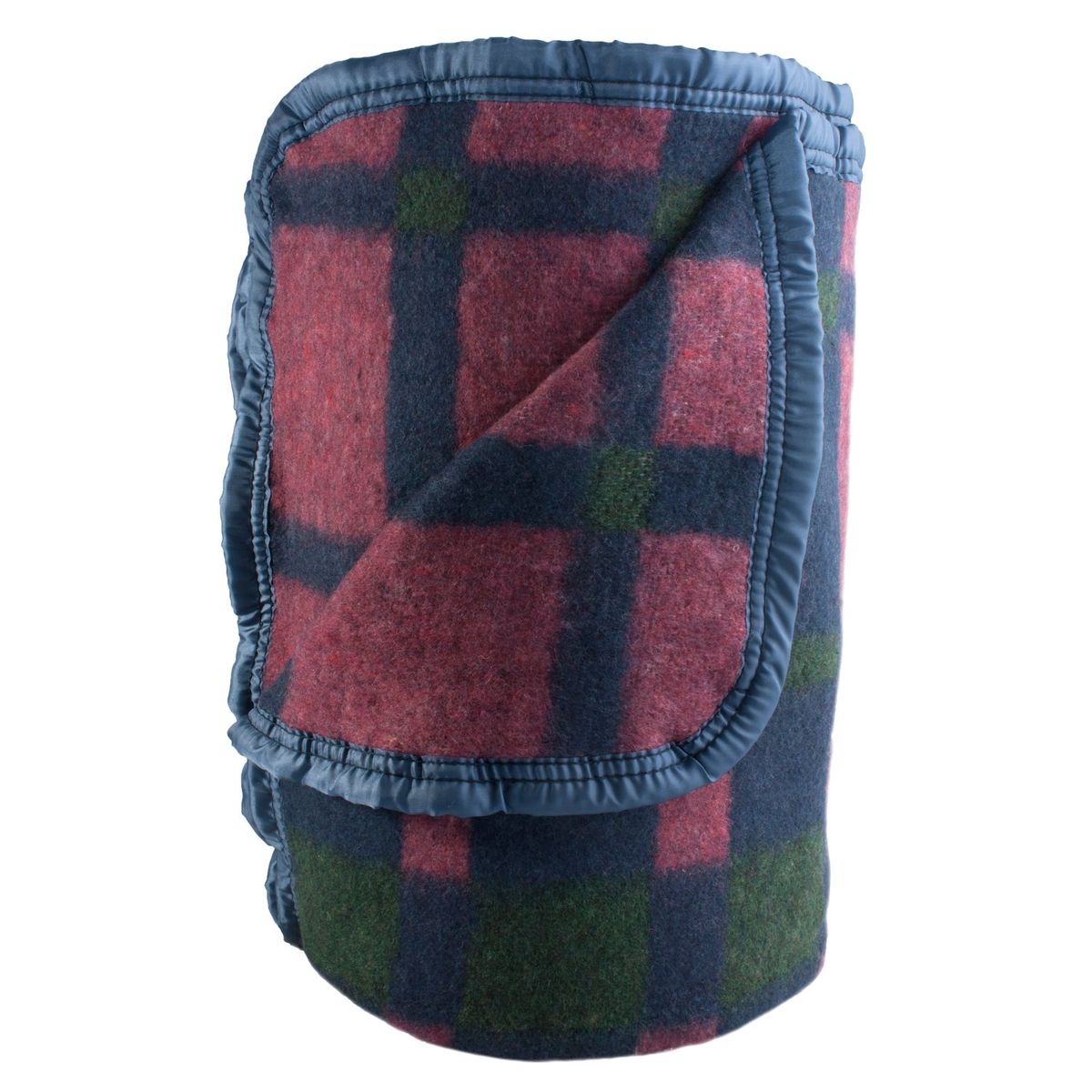 ANDES - FRAZADA ANDES ESCOCES ANTILLANCA 1 PLAZA AZUL/VERDE