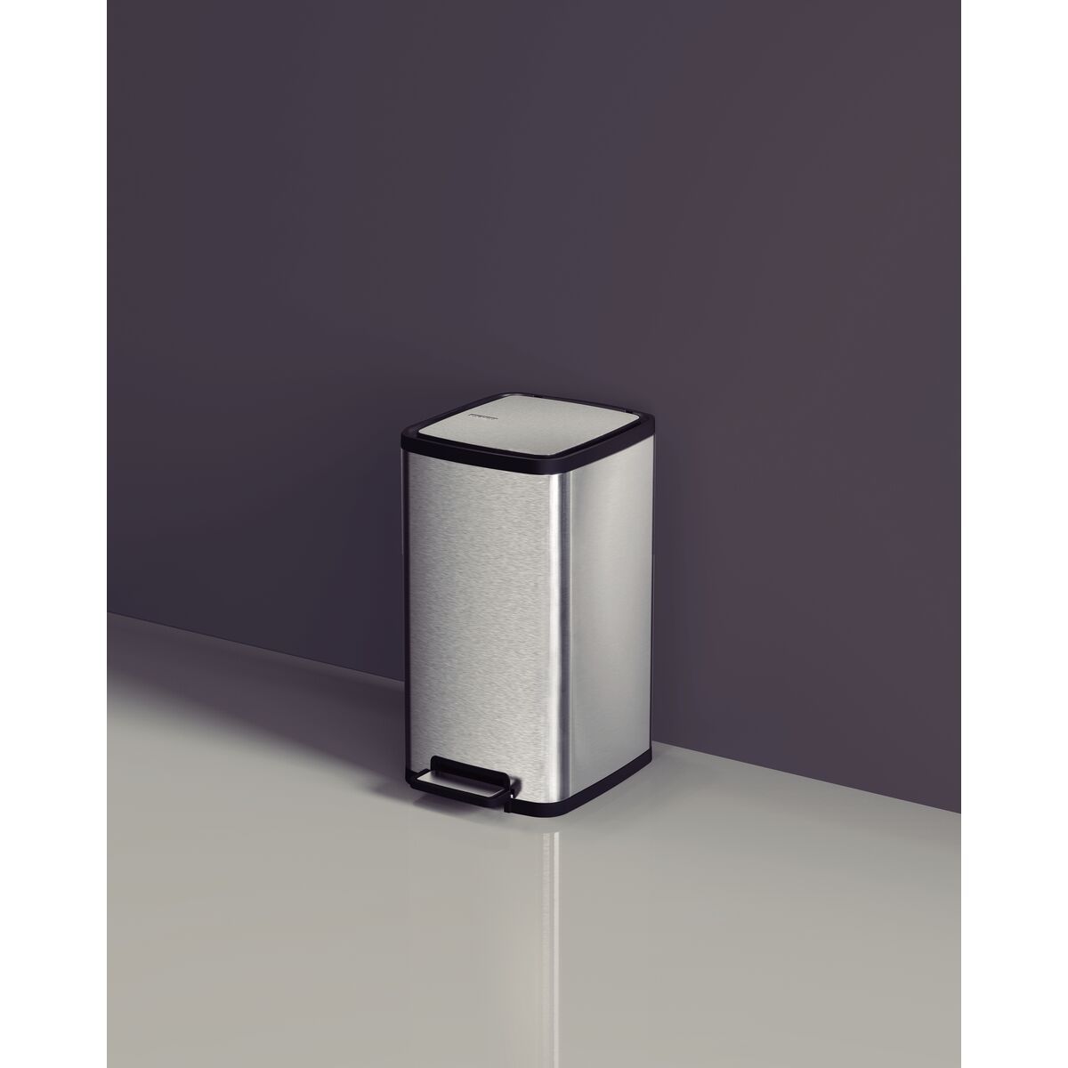 TRAMONTINA - Basurero en Acero con Pedal y Balde Cierre Suave 15L Tramontina Octos