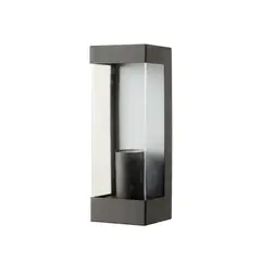 BP - Aplique unidireccional de estilo contemporáneo ideal para iluminar terrazas o fachadas bajo alero