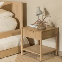 Velador Leo Madera Amoblé