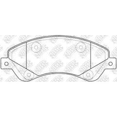 GENERICO - PASTILLA FRENOS FORD TRANSIT 2009 - 2014