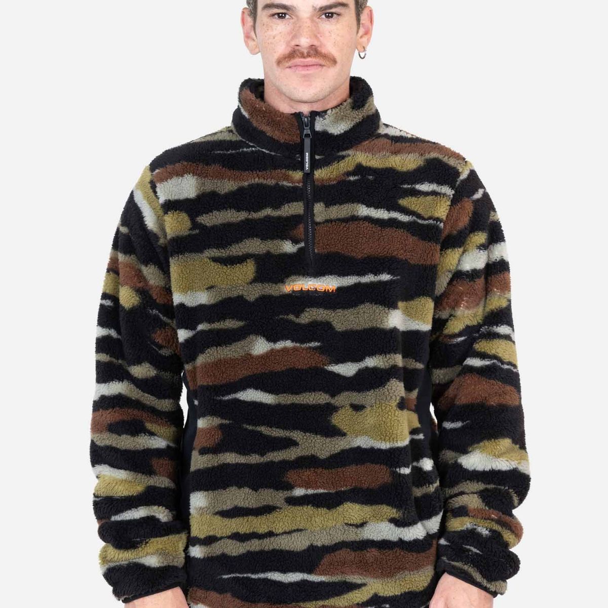 VOLCOM - Poleron Ride Multicolor Hombre Volcom - Multicolor