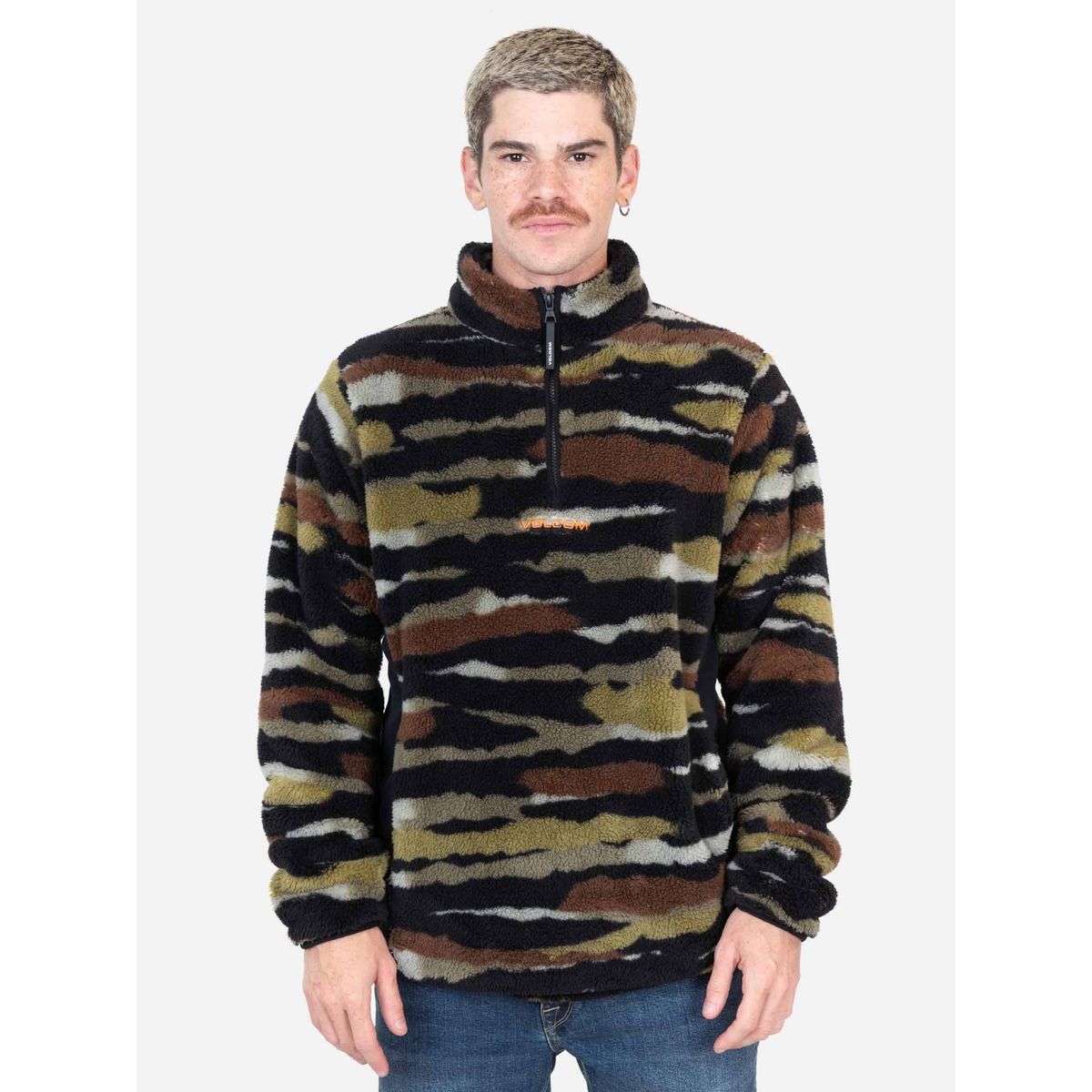 VOLCOM - Poleron Ride Multicolor Hombre Volcom - Multicolor