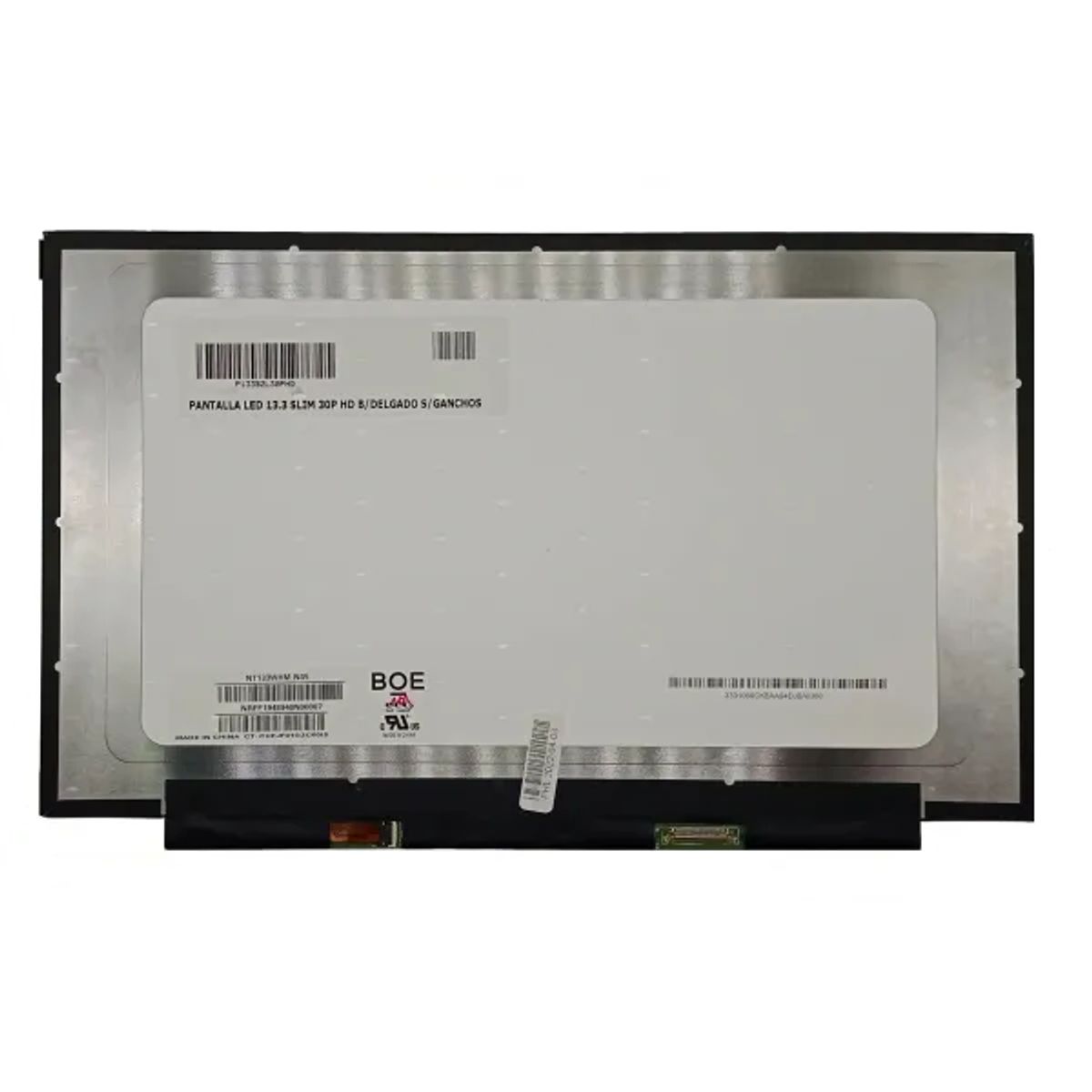 GENERICO - PANTALLA LED 13.3 SLIM 30P HD BORDE DELGADO