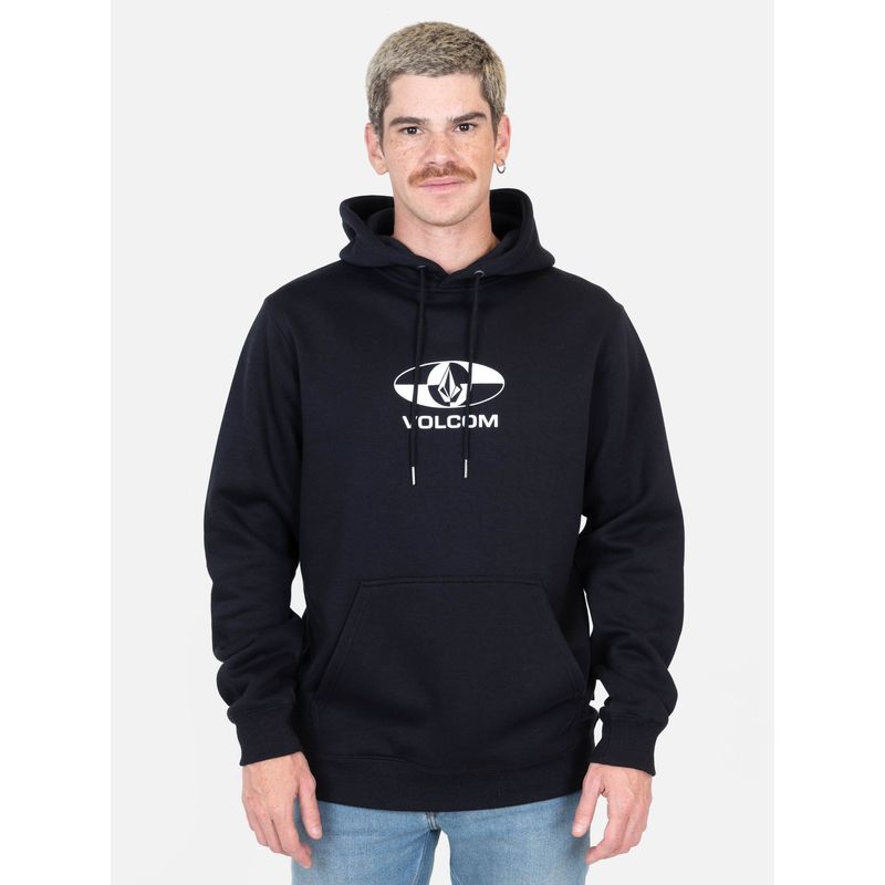VOLCOM - Poleron Racer Negro Hombre Volcom - Negro