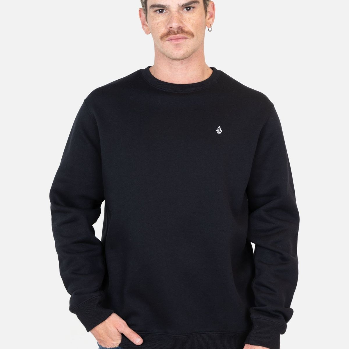 VOLCOM - Poleron Wave Negro Hombre Volcom - Negro