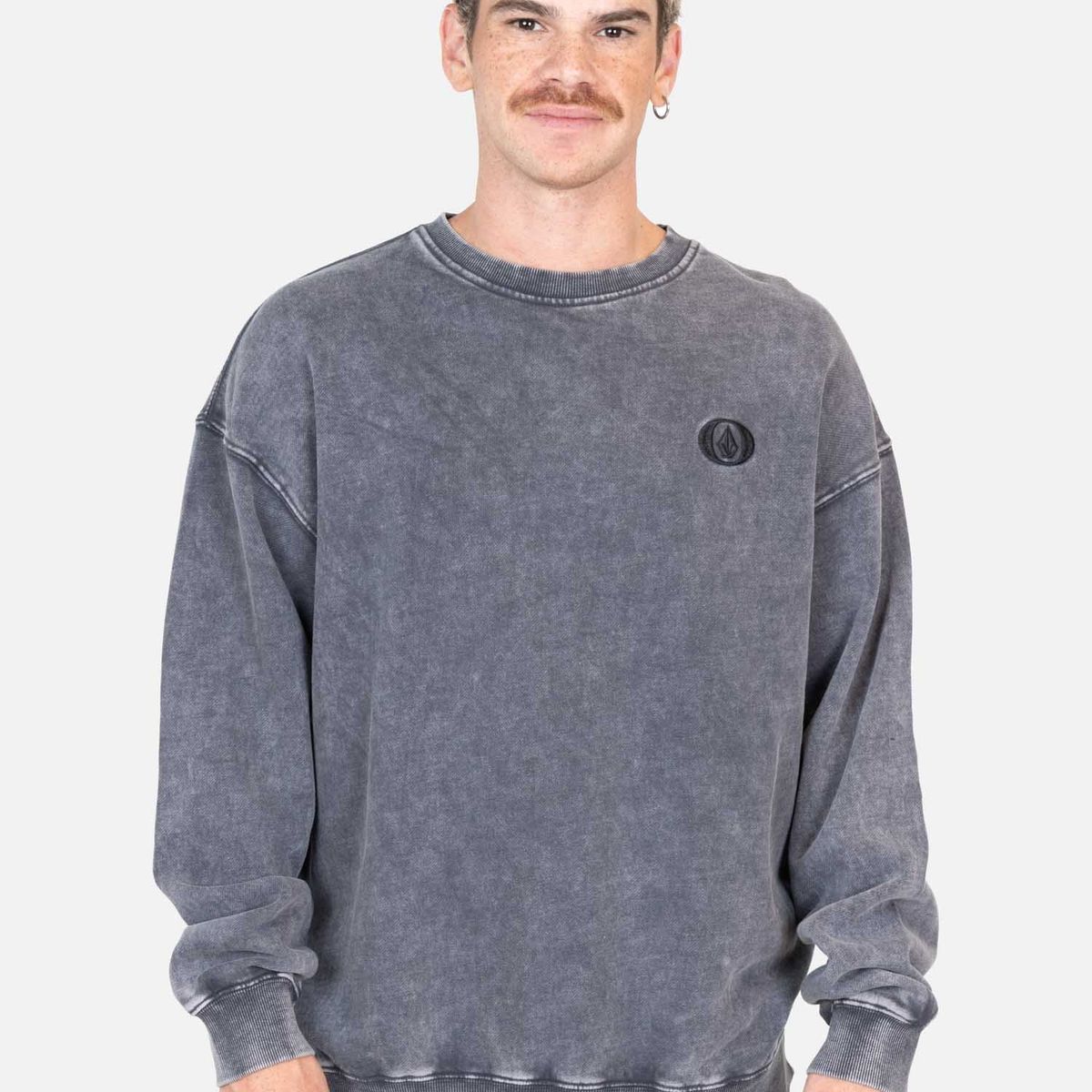 VOLCOM - Poleron Sickly Gris Hombre Volcom - Gris