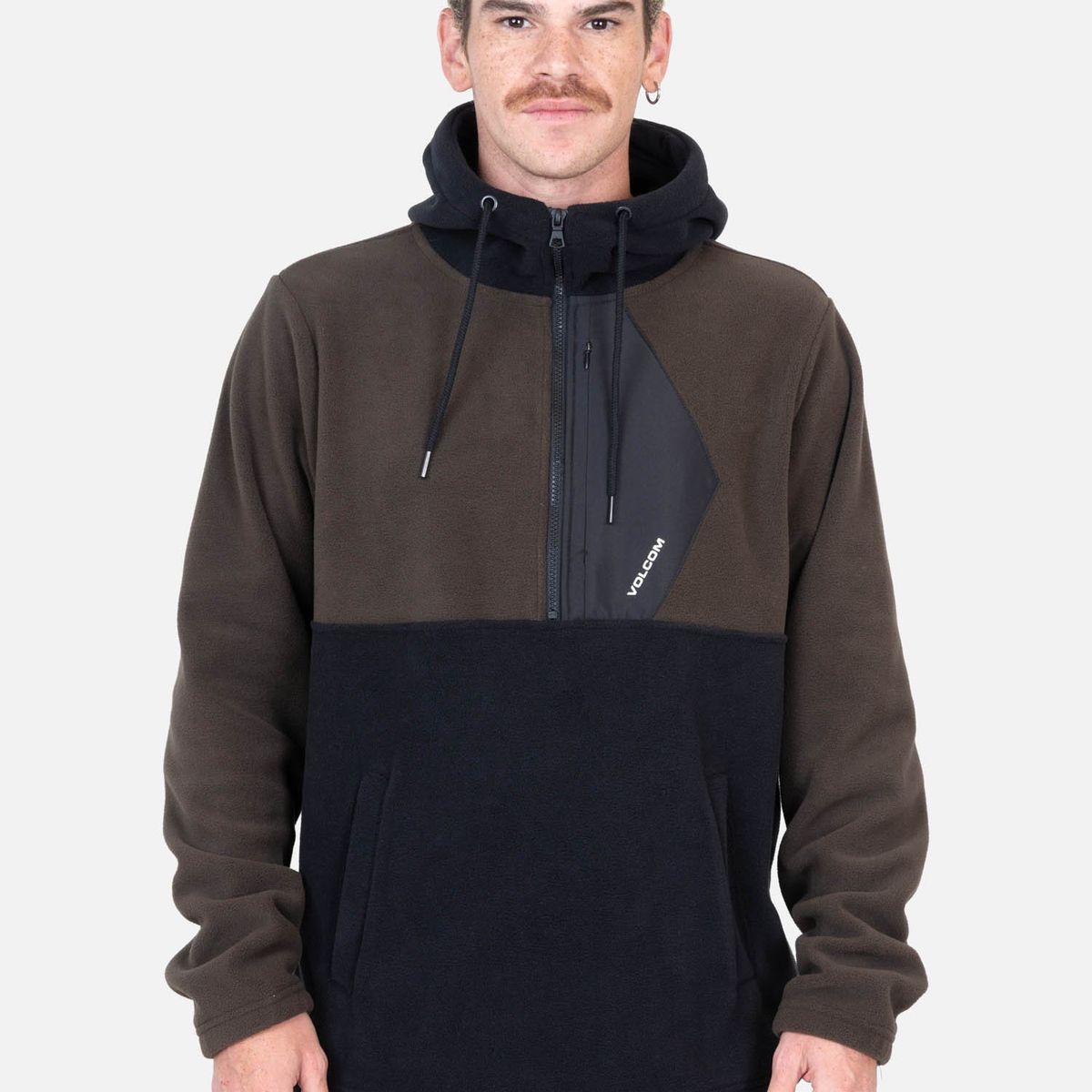 VOLCOM - Poleron Tidal Café Hombre Volcom - Café.