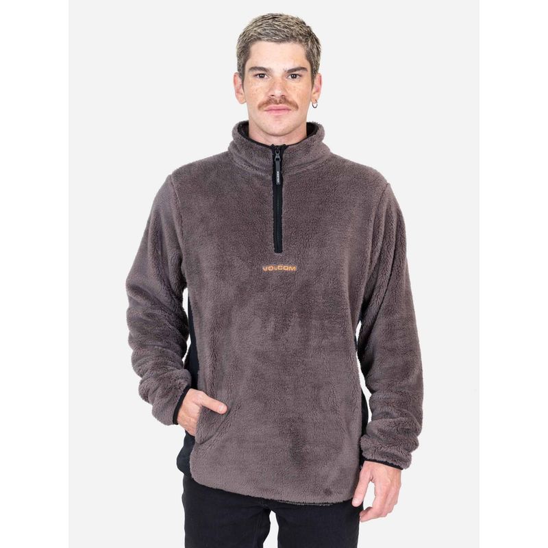 VOLCOM - Poleron Kick Café Hombre Volcom - Café