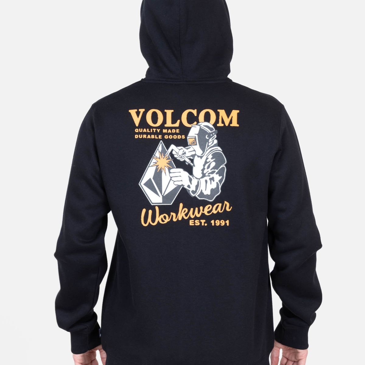VOLCOM - Poleron Wander Negro Hombre Volcom - Negro