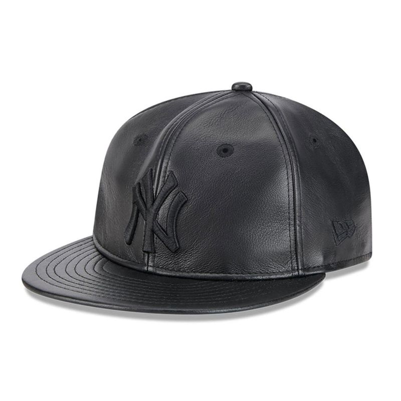 NEW ERA - Gorra 9Fifty  MLB New York Yankees Genuine Leather Black