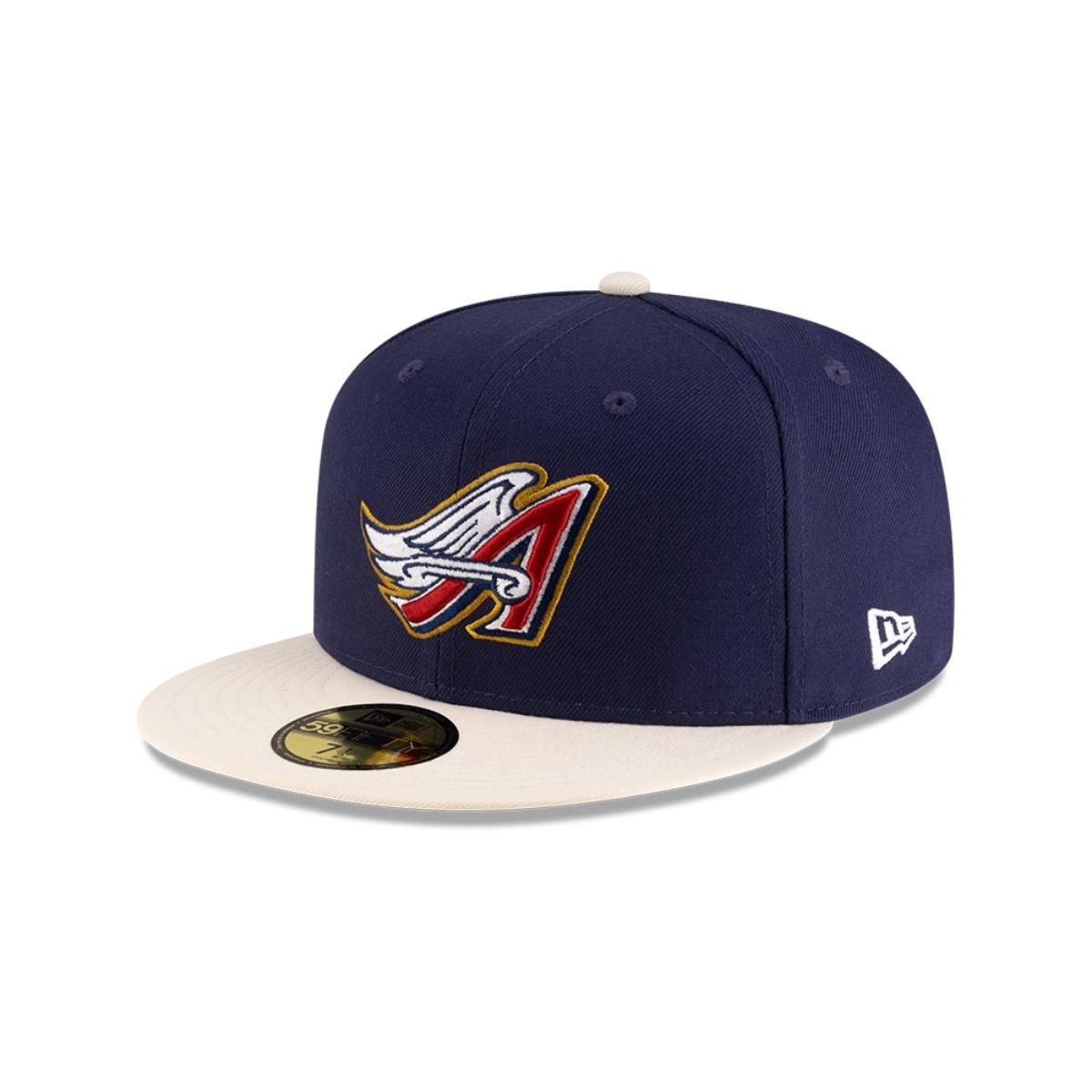 NEW ERA - Gorra 59Fifty Anaheim Angels MLB Visor Clip Navy