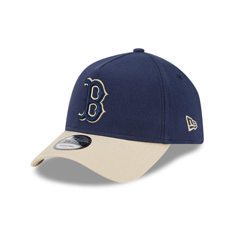 NEW ERA - Gorra 9Forty  MLB Boston Red Sox Moleskin Crown Navy