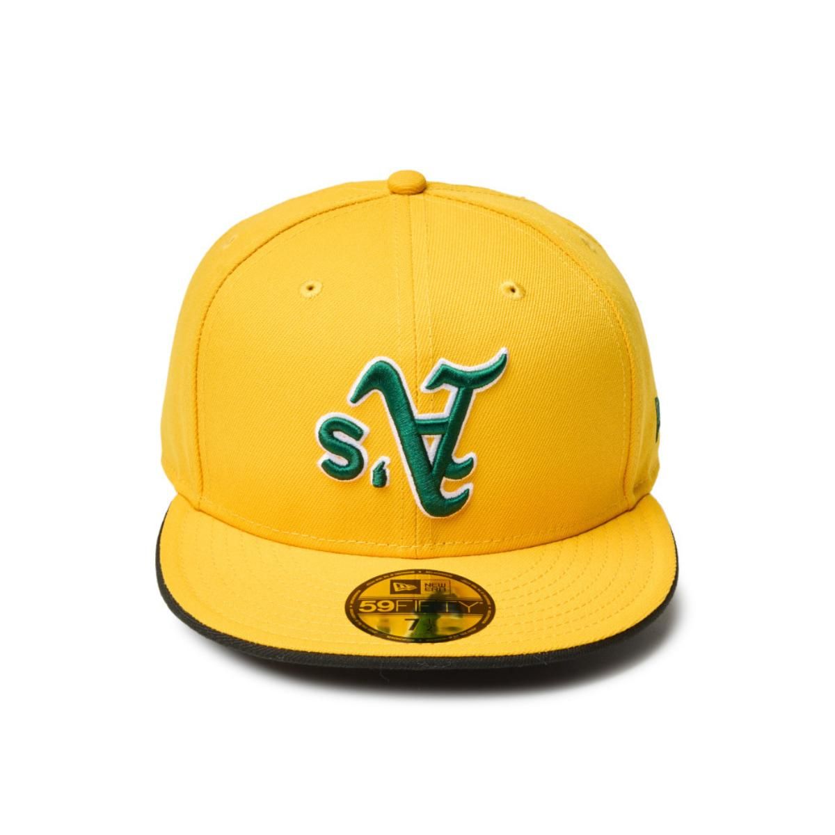 NEW ERA - Gorra 59Fifty Oakland Athletics MLB Upside Down Yellow