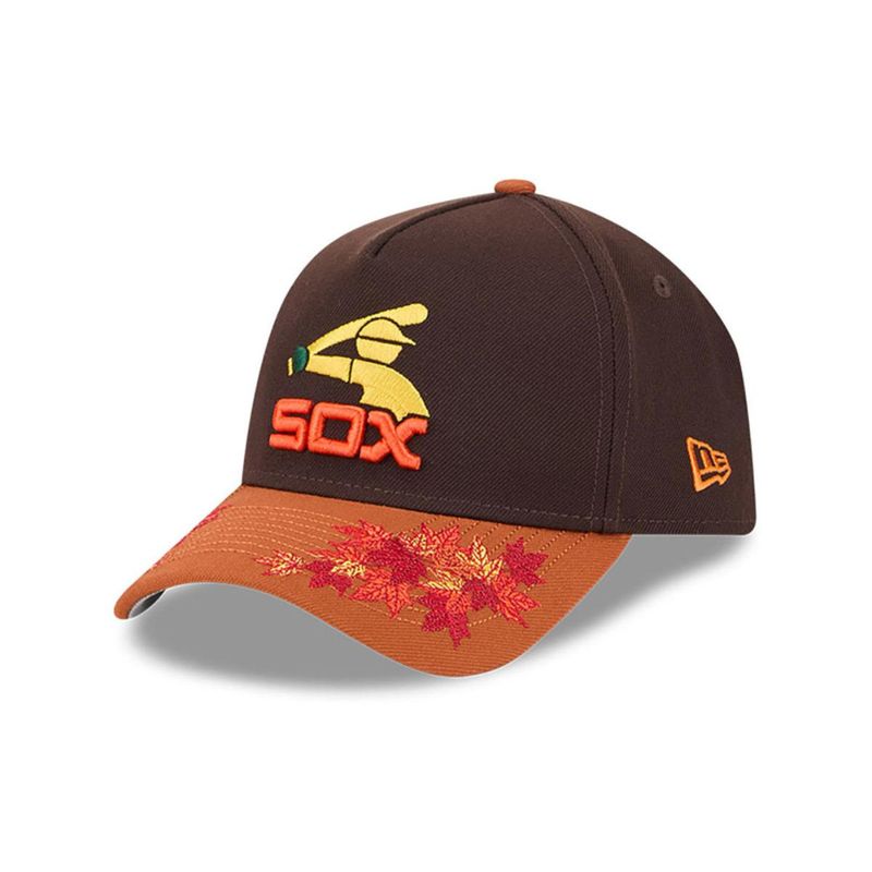NEW ERA - Gorra 9Forty  MLB Chicago White Sox Fall Foliage Dark Brown