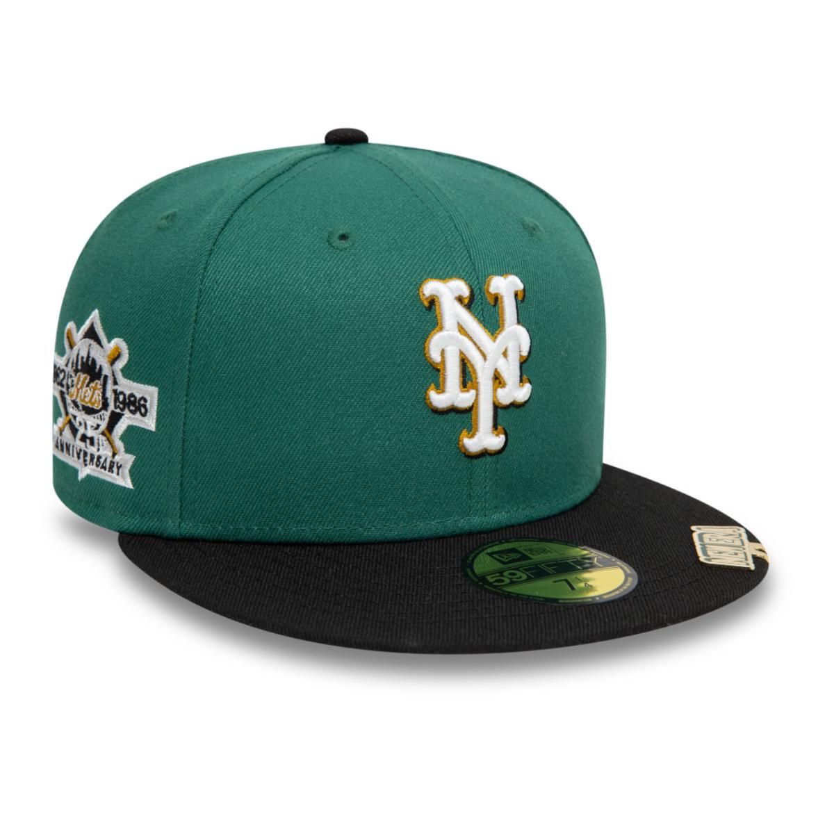 NEW ERA - Gorra 59Fifty New York Mets MLB Visor Clip Green Med