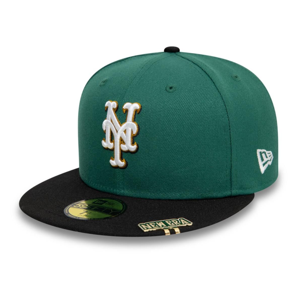 NEW ERA - Gorra 59Fifty New York Mets MLB Visor Clip Green Med