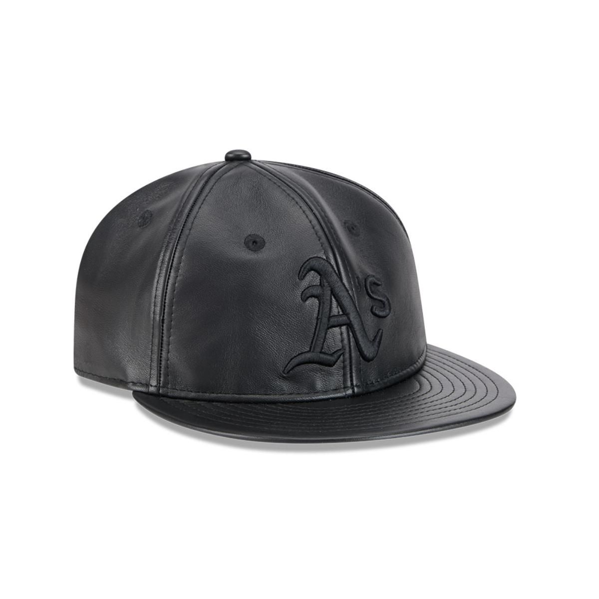 NEW ERA - Gorra 9Fifty MLB Oakland Athletics Genuine Leather Black