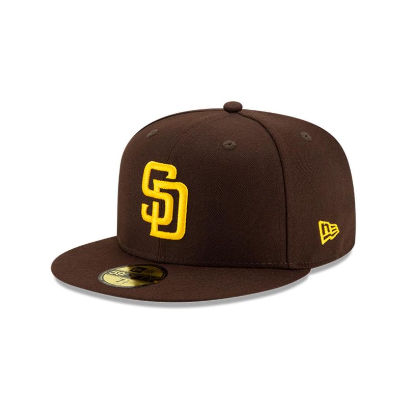 NEW ERA - Gorro 59Fifty MLB San Diego Padres ACPERF Dark Brown