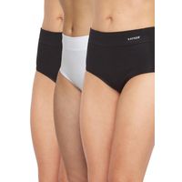 PACK 3X Calzon Maxi Algodón P310032-NEG