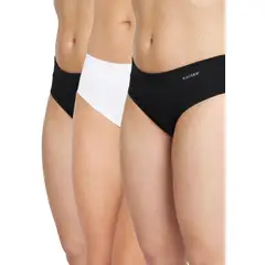 KAYSER - PACK 3X Pantaleta Algodón P3140640-NEG - Negro