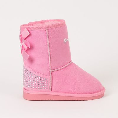 Imagen 2 del producto Botas con Chiporro Princesa con Lazo y Cristales Brillantes - Niña