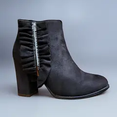 ZAPATOS Y ZAPATILLAS - Botin Media Caña Mujer Formal Taco Alto Colores- 7321-7320