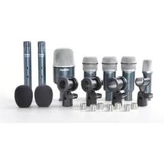 SUPERLUX - Set 7 Microfonos para Bateria DRKB 5C2 MKII