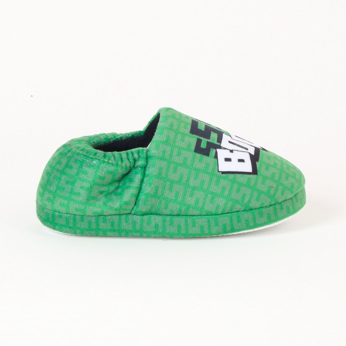 MINECRAFT - Pantufla Niño Sss Boom Verde Minecraft