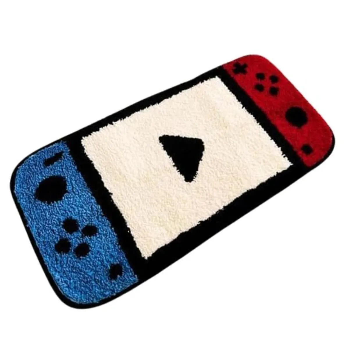 CRUSEC - Alfombra Joystick Habitación Gamer Sala De Juegos Decorativo