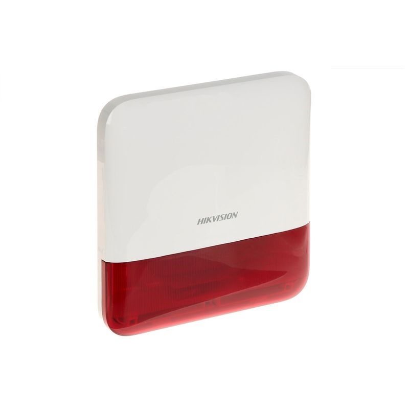 HIKVISION - Sirena Externa Hikvision Wireless 3 modos 433 MHz IP65