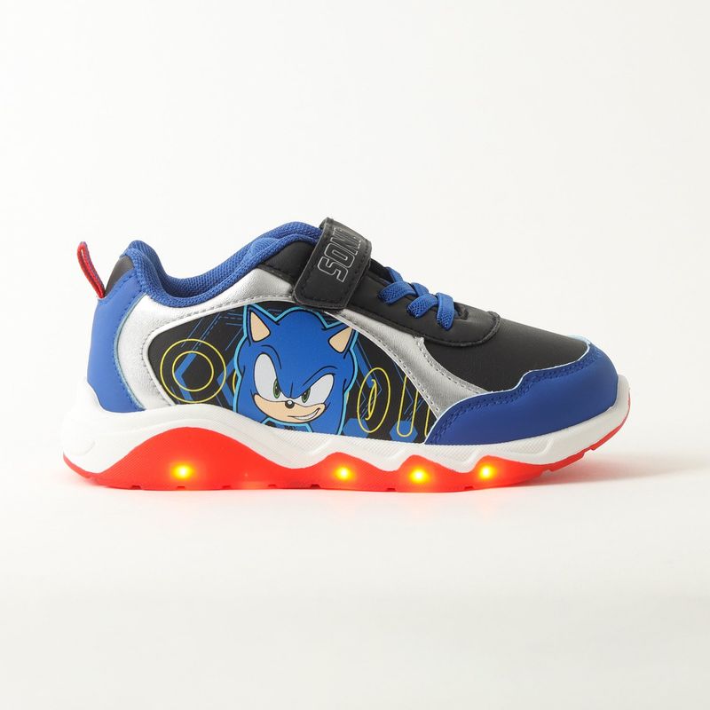 SONIC - Zapatilla Con Luces Niño Challenging Azul Sonic
