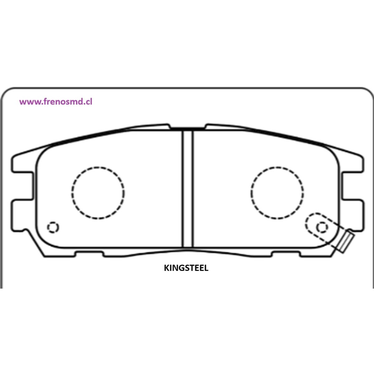 GENERICO - PASTILLA FRENOS WINGLE 5 2.0 11/21 - WINGLE 6 2.4 14/21