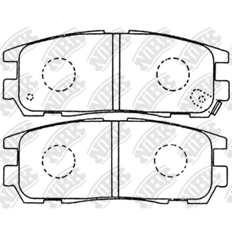 GENERICO - PASTILLA FRENOS WINGLE 5 2.0 11/21 - WINGLE 6 2.4 14/21