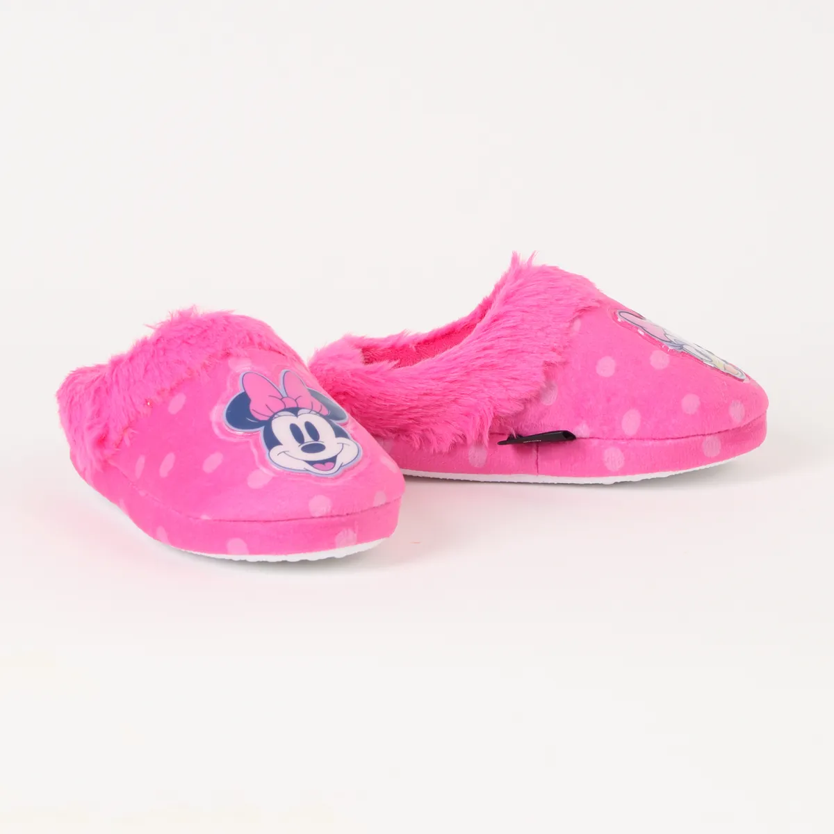 DISNEY - Pantufla Niña Minnie Circulos Rosado Disney