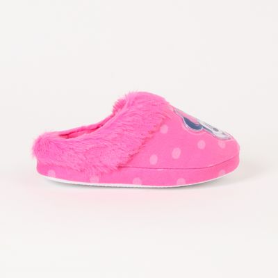Imagen 2 del producto Pantufla Niña Minnie Circulos Rosado