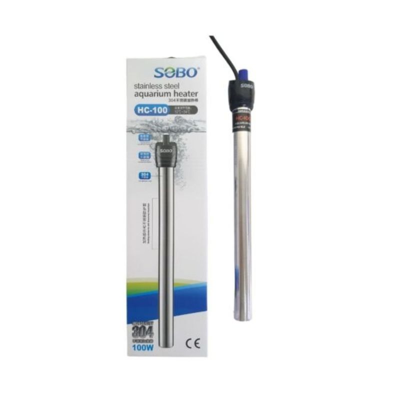 GENERICO - Sobo Calefactor de Acero 100w Para Acuarios y Tortugueros