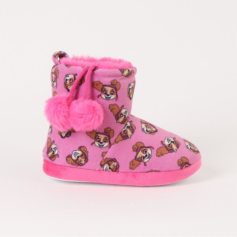 PAW PATROL - Pantufla Bota Niña Sky All Print Rosado Paw Patrol