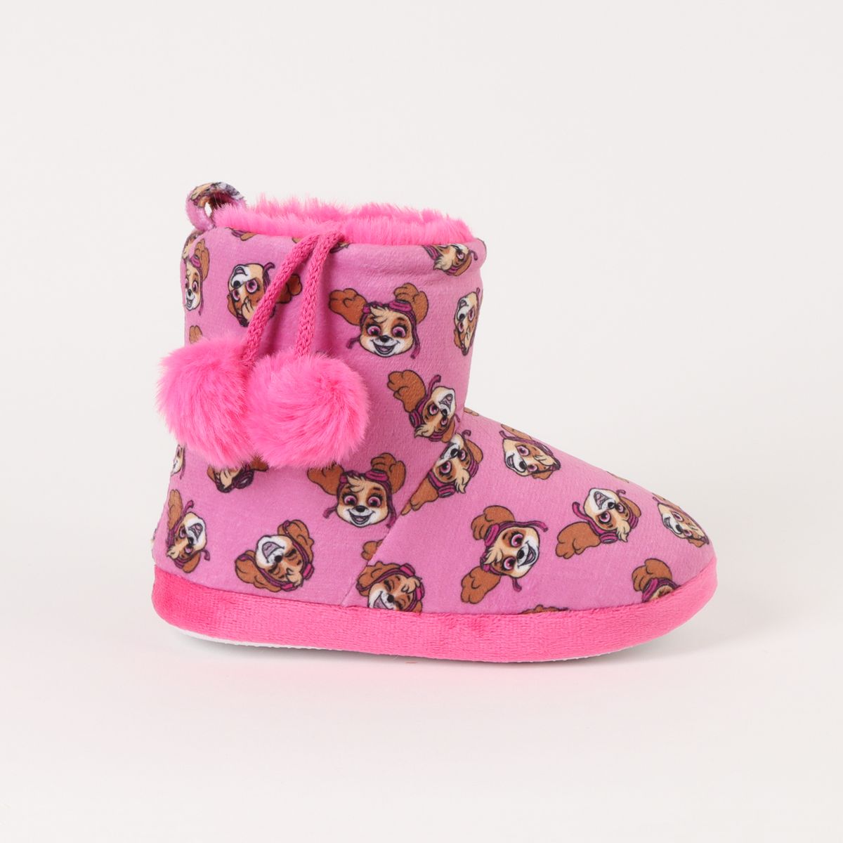 PAW PATROL - Pantufla Bota Niña Skye All Print Rosado Paw Patrol