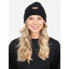 MAUI AND SONS - Gorro Cyan Negro Mujer - Negro