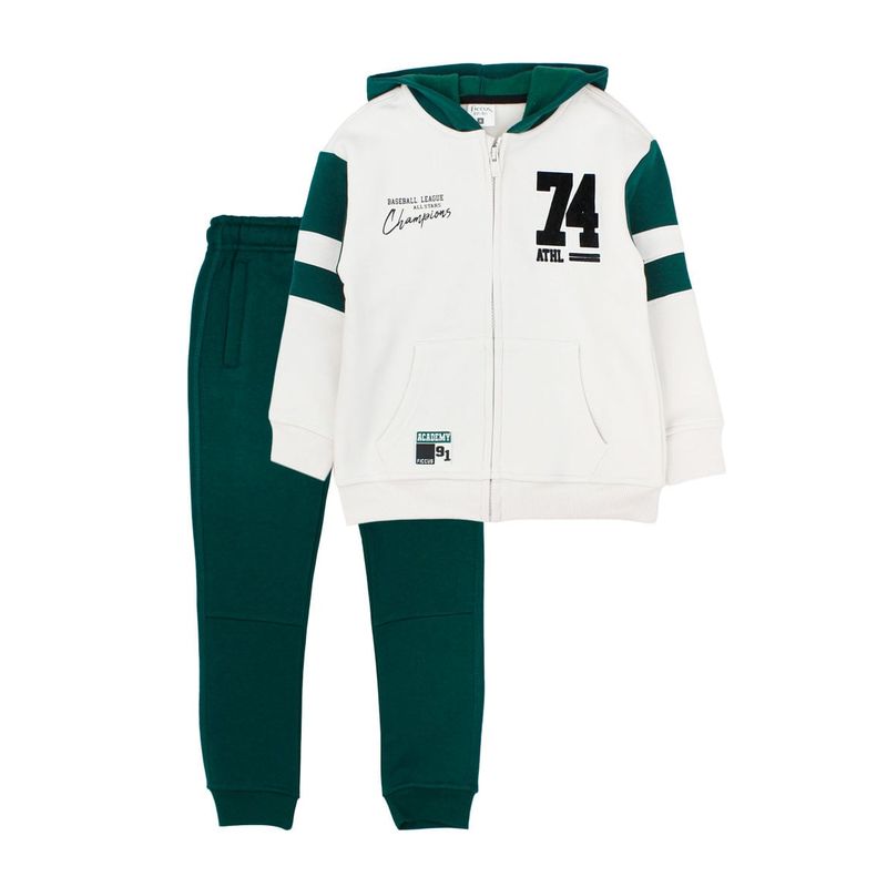 FICCUS - Buzo Kids Niño Academy Verde