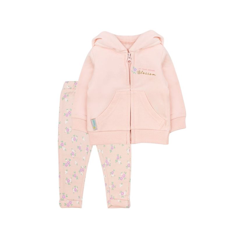 FICCUS - Buzo Bebé Niña Garden Rosa