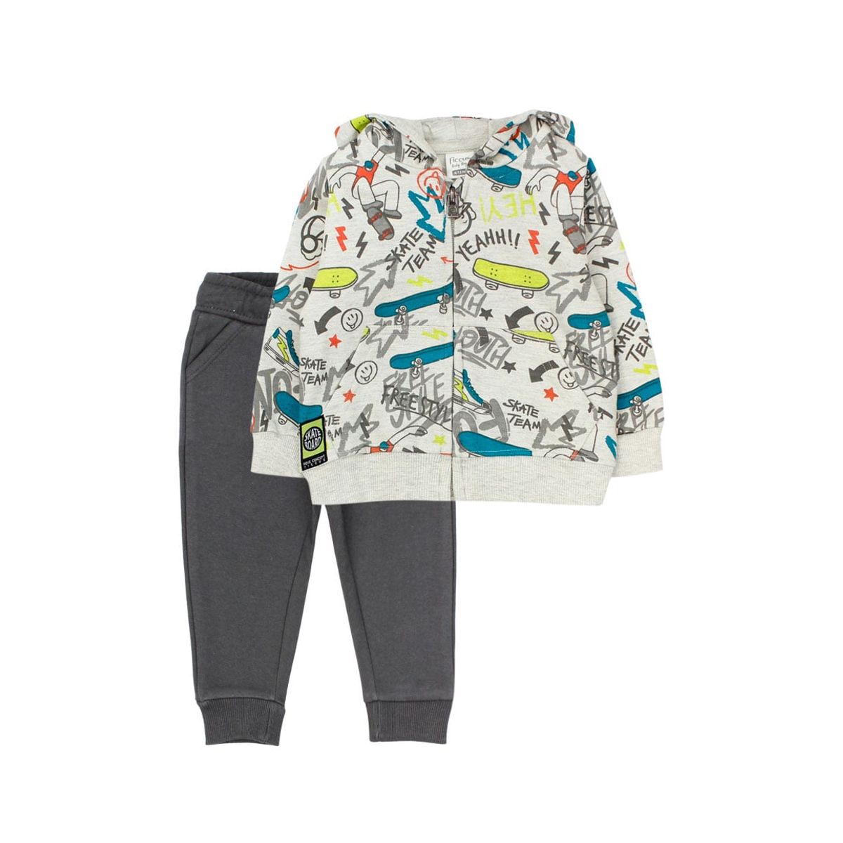 FICCUS - Buzo Bebé Niño Move Gris