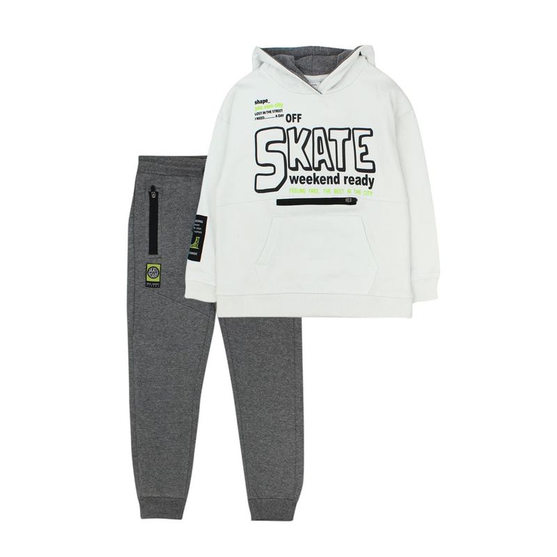 FICCUS - Buzo Kids Niño Move Gris