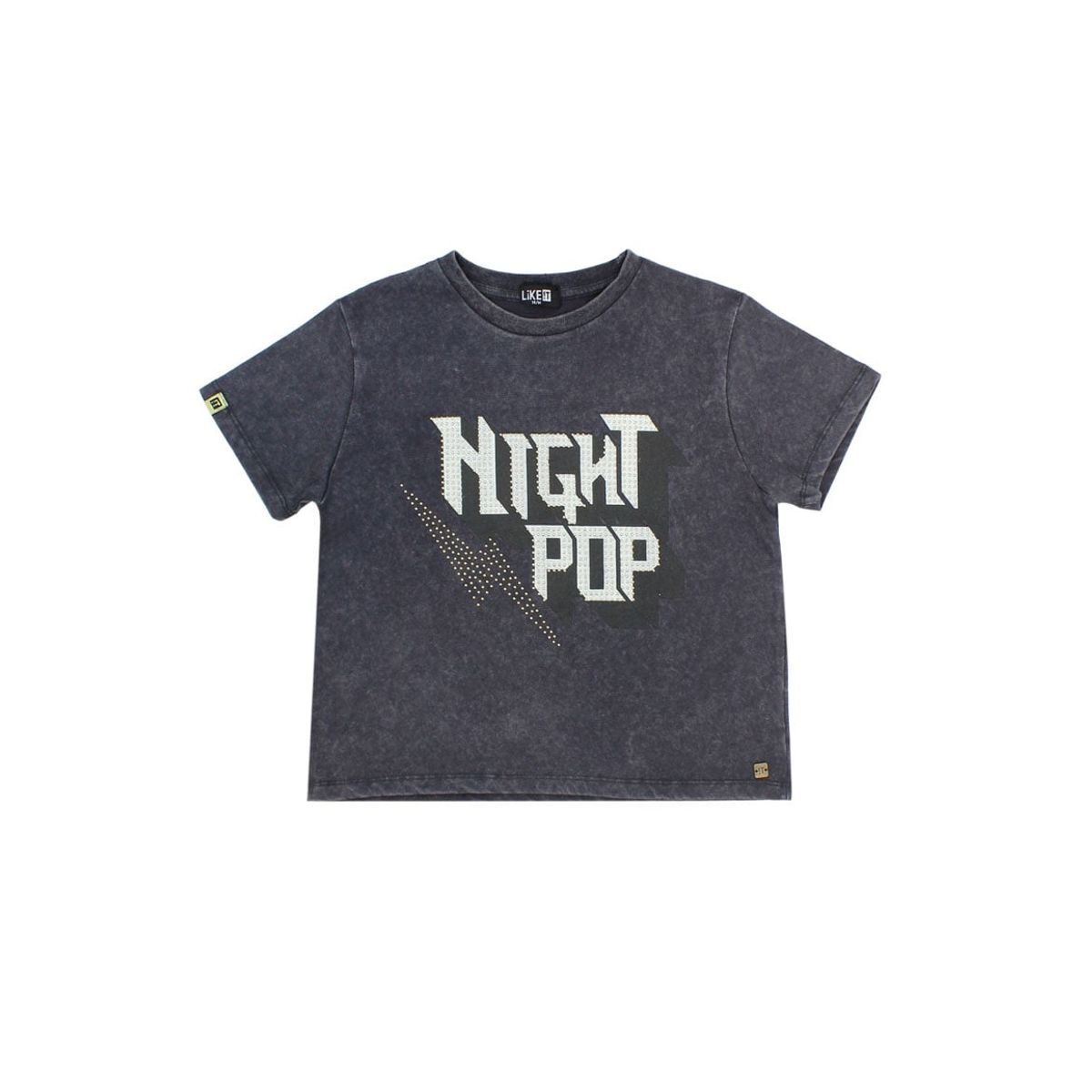 LIKE IT - Polera Teens Niña Move Gris