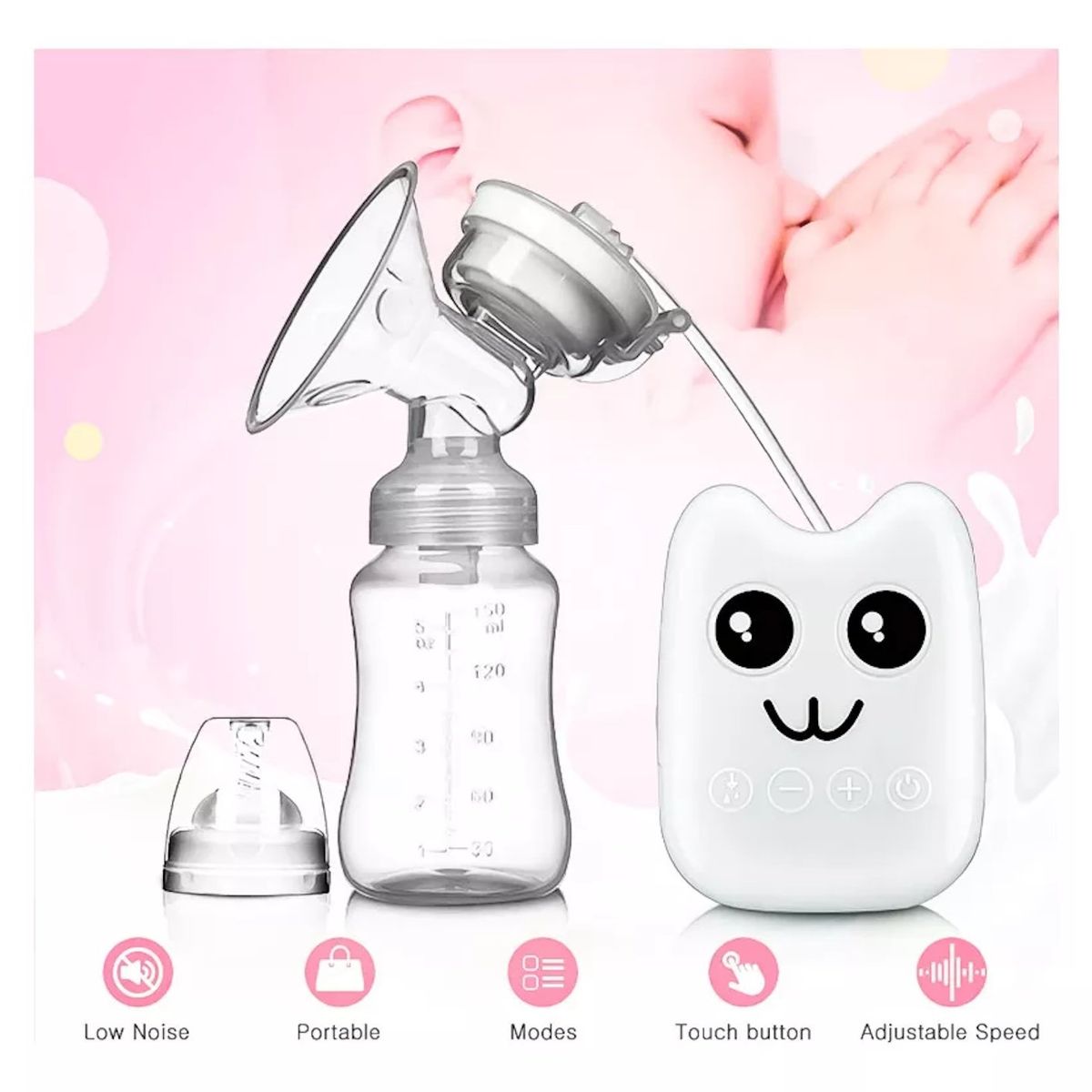 GENERICO - Extractor De Leche Eléctrico Materno Saca-leche